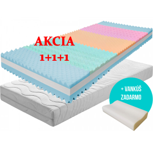 Obrázok pre Matrac ONYX VISCO 1 + 1 + darček 2x vankúš + darček 1x chránič matraca