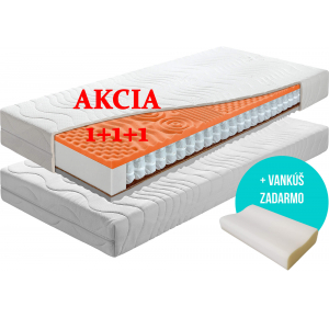 Matrac SUPER PREMIUM 1 + 1 + darček 2x vankúš + darček 1 x chránič matraca Obrázok pre Matrac SUPER PREMIUM 1 + 1 + darček 2x vankúš + darček 1 x chránič matraca