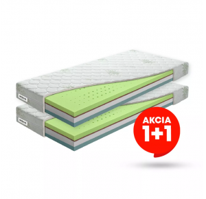 Matrac BENAB FLORA BIO PLUS 1+1 + darček 1x chránič matraca Obrázok pre Matrac BENAB FLORA BIO PLUS 1+1 + darček 1x chránič matraca
