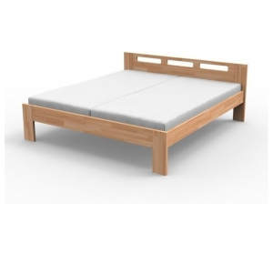 Masívna manželská posteľ ZUZKA Obrázok pre Masívna manželská posteľ ZUZKA