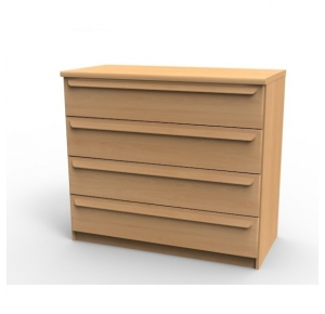 Obrázok pre Kvalitná masívna komoda P2Z, DUB prírodný