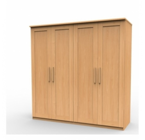 Praktická skriňa z masívu Petra - P4DDDD, BUK morenie wenge Obrázok pre Praktická skriňa z masívu Petra - P4DDDD, BUK morenie wenge