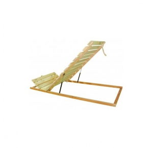 Latový rošt polohovateľný MASÍV H Nožný výklop Obrázok pre Latový rošt polohovateľný MASÍV H Nožný výklop