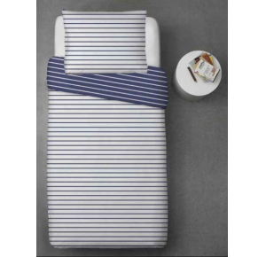 Bavlnené obliečky - pásiky modré Obrázok pre Bavlnené obliečky - pásiky modré